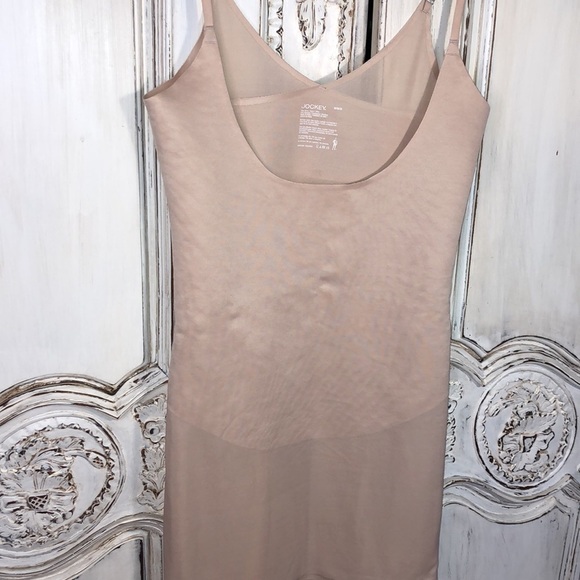 Jockey Slip Shape-wear Over Your Bra Style Flesh Tone Size Medium - Picture 2 of 7